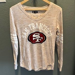 San Francisco 49’s NFL Team apparel women’s long sleeve shirt